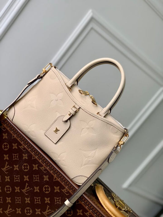 LV Trianon Bag In Monogram Empreinte Leather