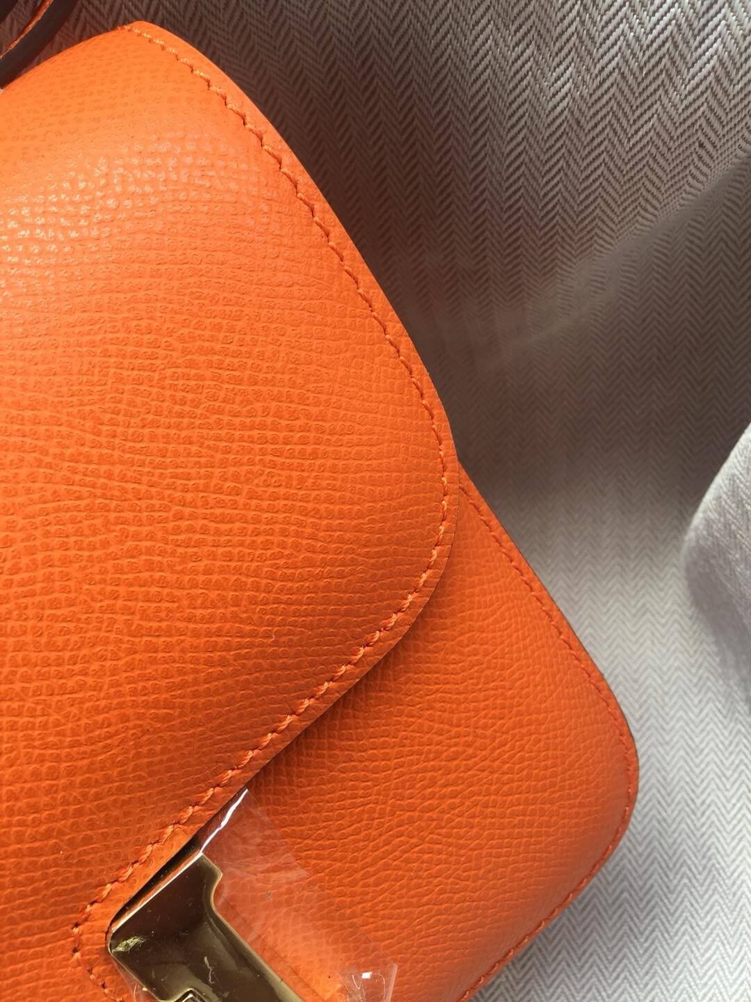 Hermes Constance Orange Bag