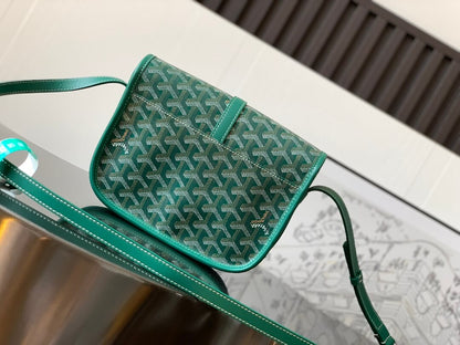 Goyard Belvedere PM Green Bag