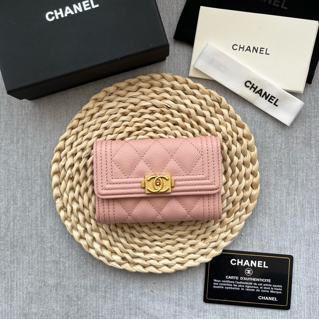 Chanel Caviar Wallet x Card Holder