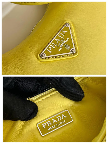 Prada Small Padded Yellow Bag