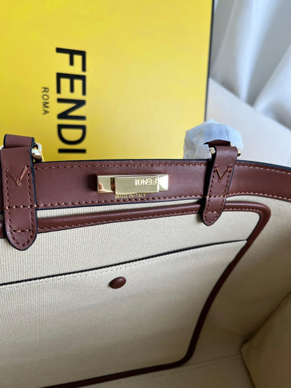Fendi X-Tote Bag In Canvas Bag