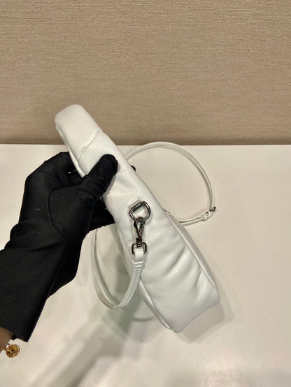 Prada Small Padded White Bag