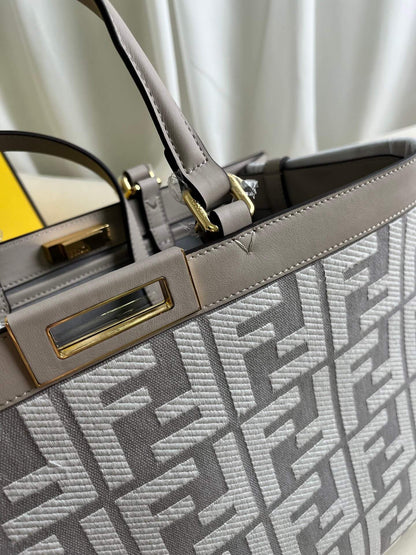 Fendi X-tote Bag In Canvas Bag