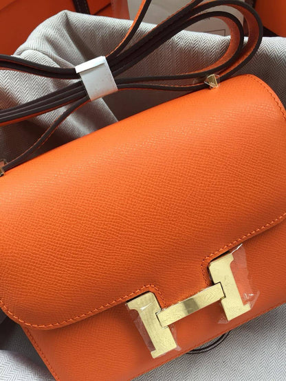 Hermes Constance Orange Bag
