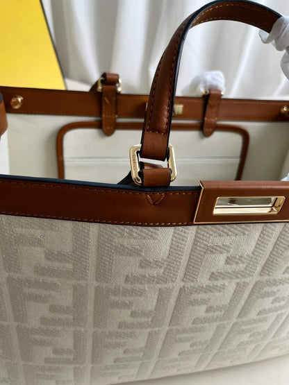 Fendi X-Tote Bag In Canvas Bag