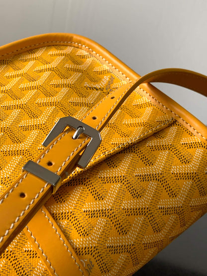 Goyard Belvedere PM Yellow Bag