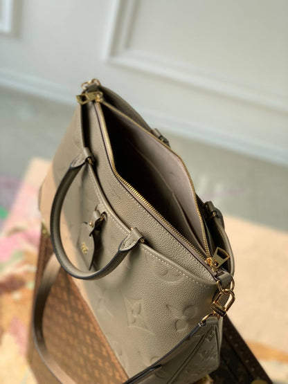 LV Trianon Bag In Monogram Empreinte Leather
