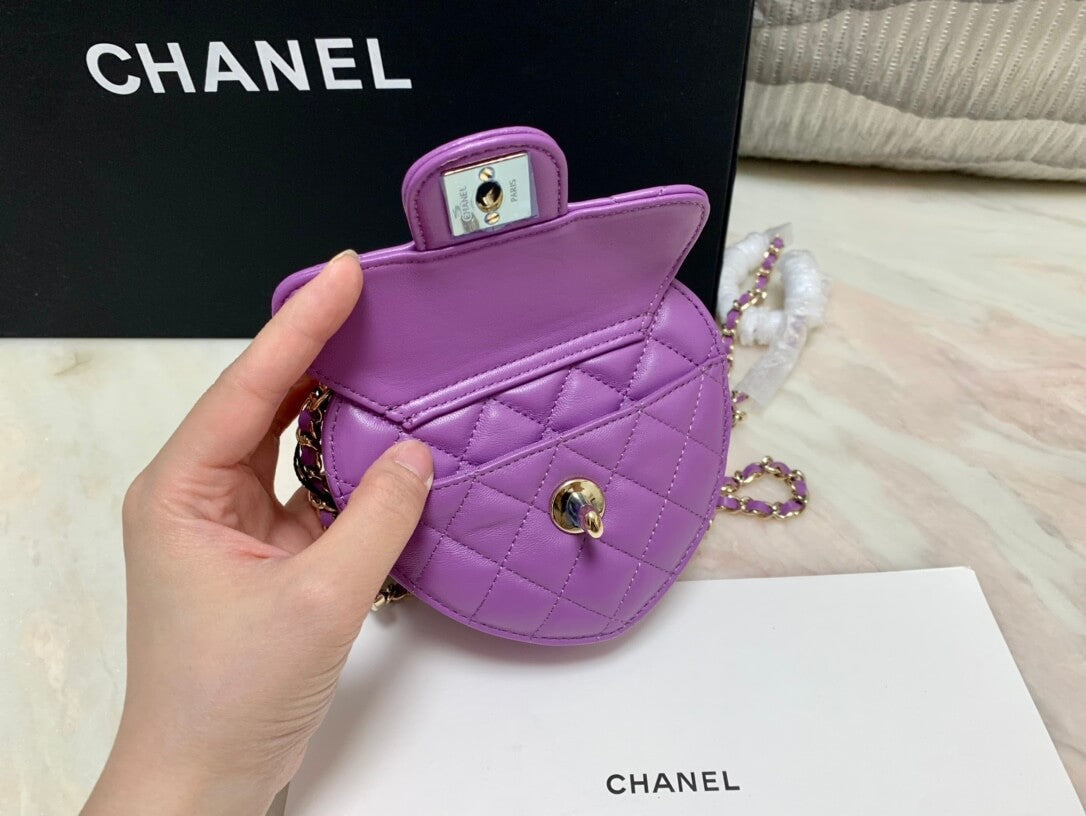 Chanel CC Love Heart Bag