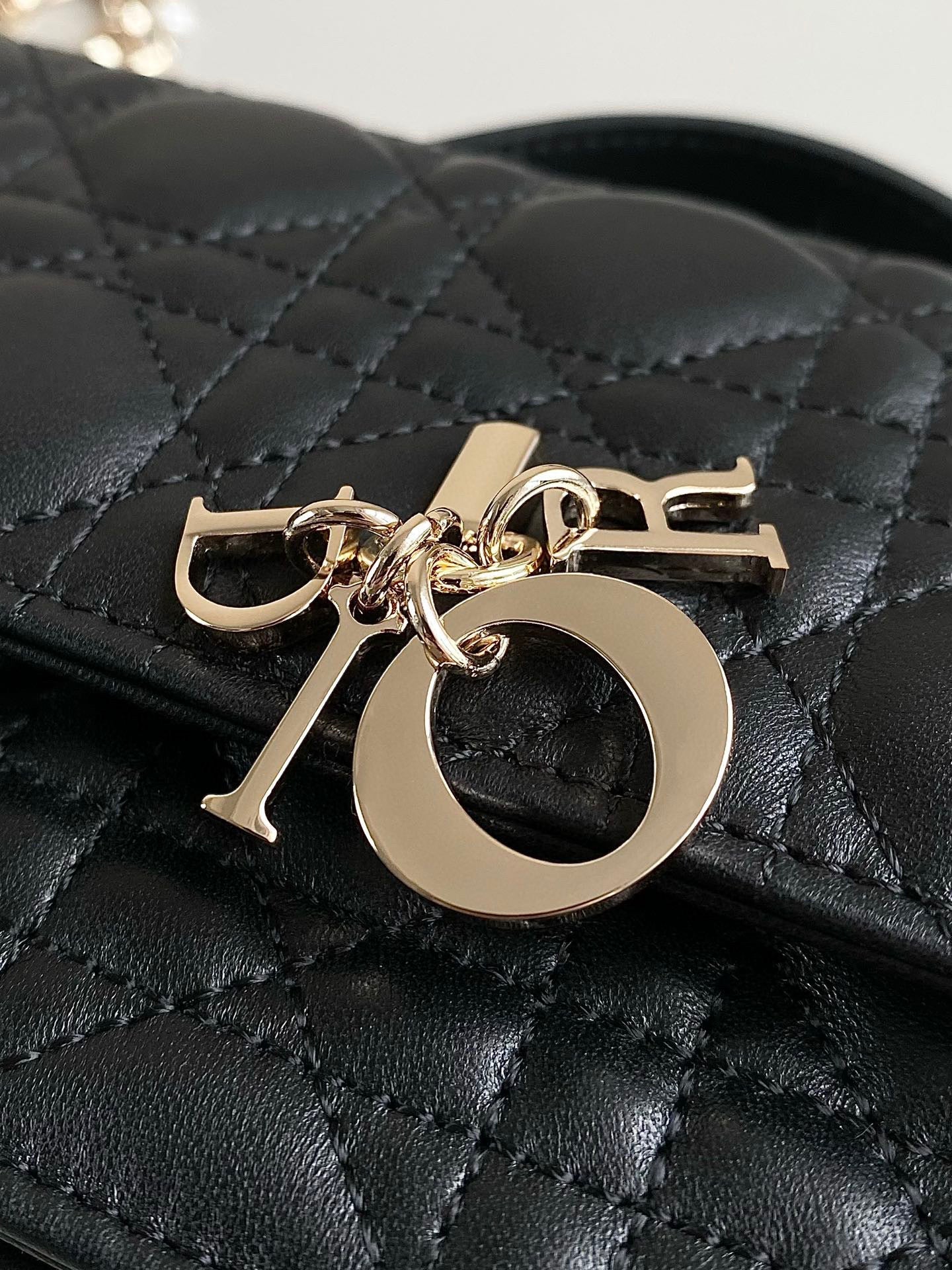 Lady Dior Top Handle Bag
