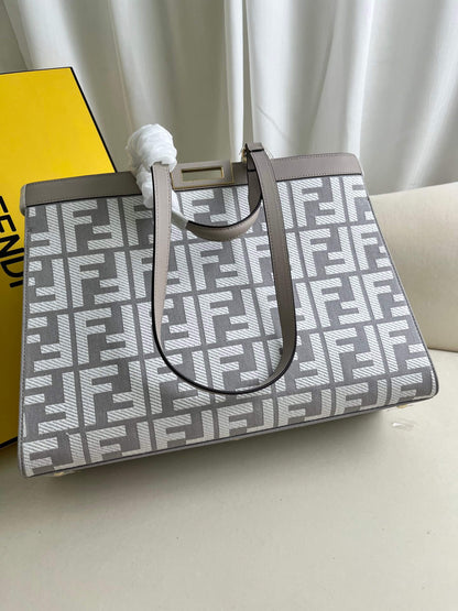 Fendi X-tote Bag In Canvas Bag