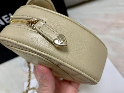 Chanel CC Love Heart Bag