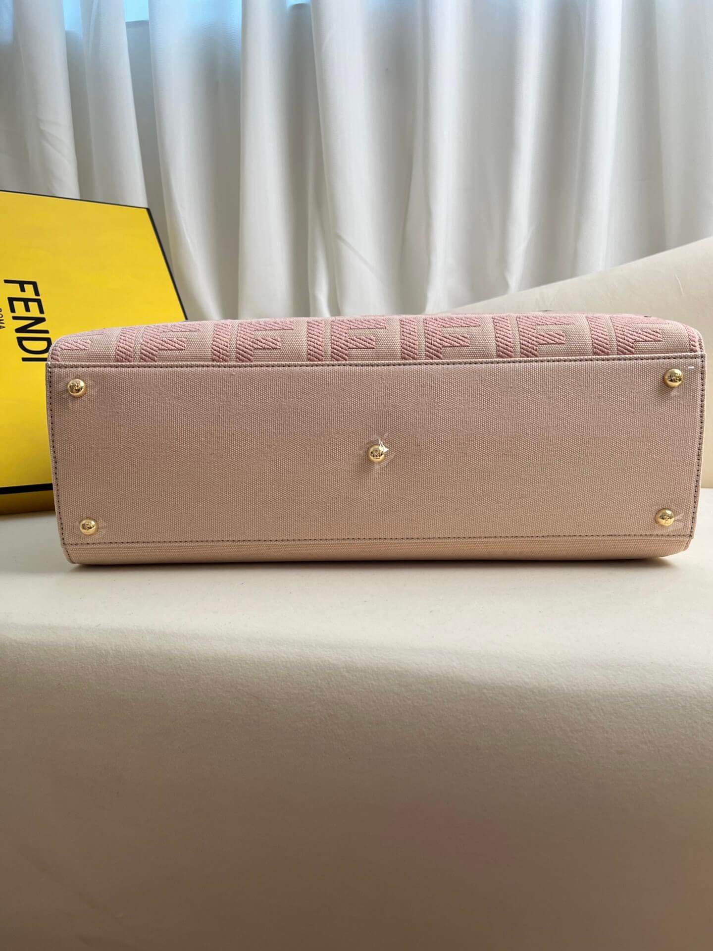 Fendi X-Tote Bag In Canvas Bag