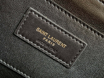 YSL Solferino Shoulder Cream Bag