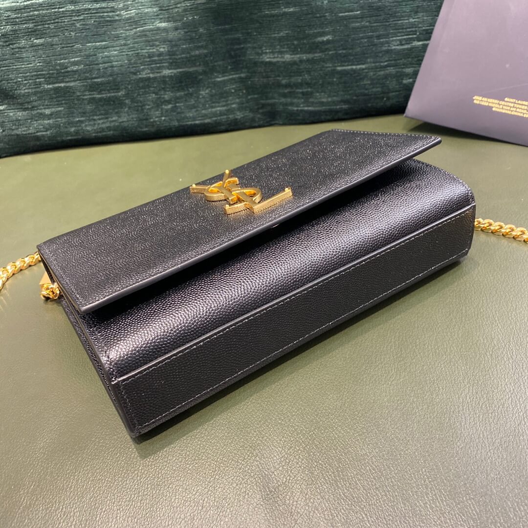 YSL Kate Black Bag Gold Hardware