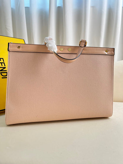 Fendi X-Tote Bag In Canvas Bag