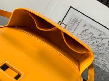 Goyard Belvedere PM Yellow Bag