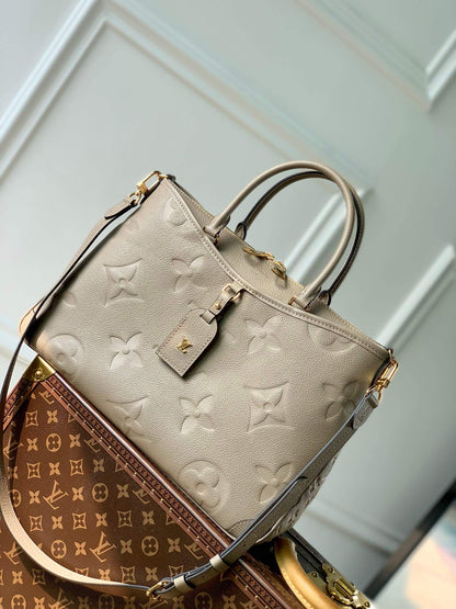 LV Trianon Bag In Monogram Empreinte Leather