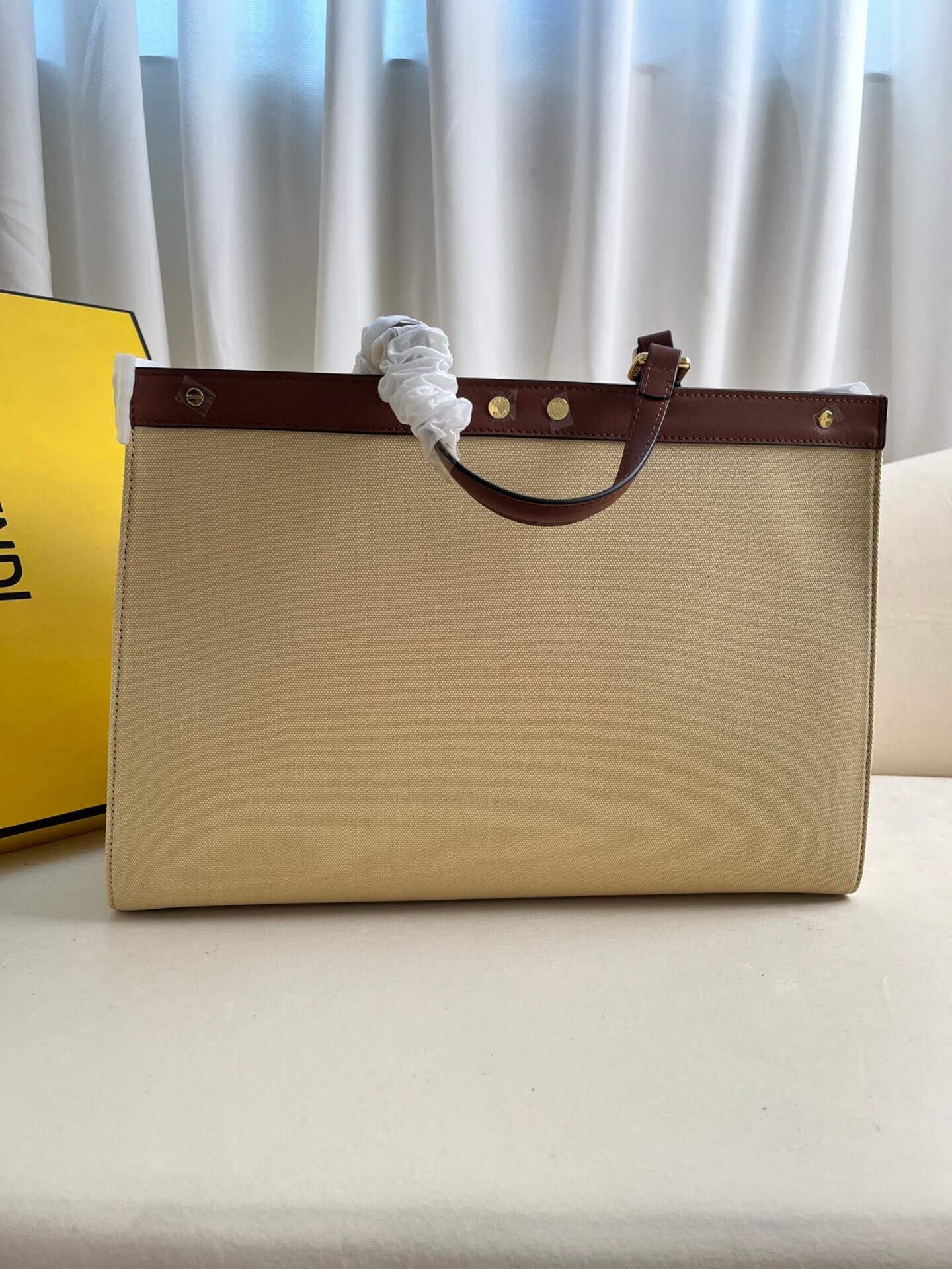 Fendi X-Tote Bag In Canvas Bag