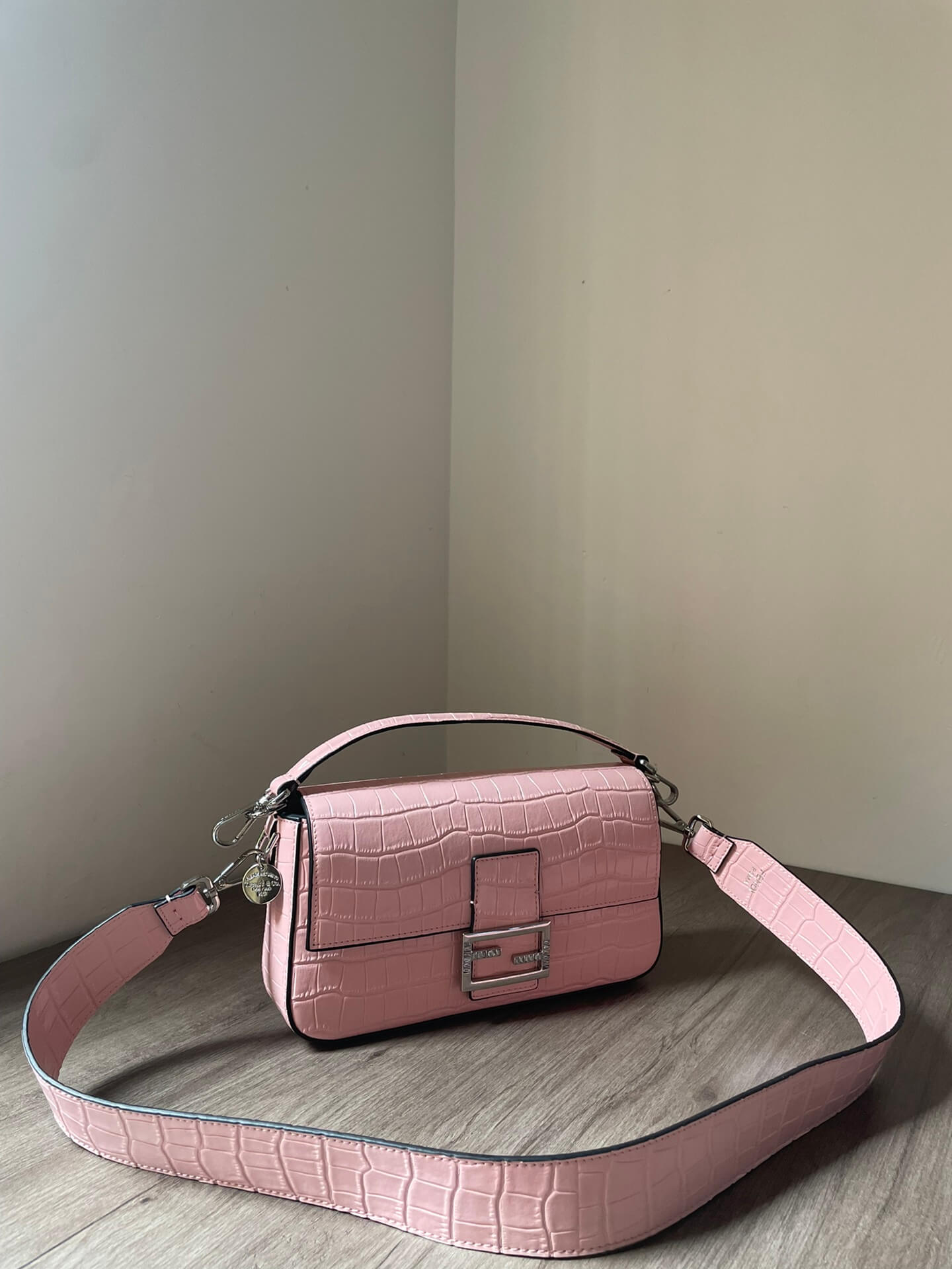 Fendi Baguette Continental Neon Bag