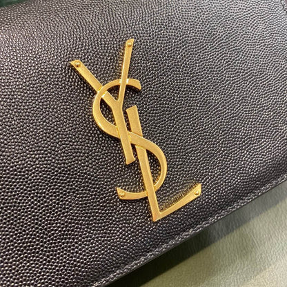YSL Kate Black Bag Gold Hardware