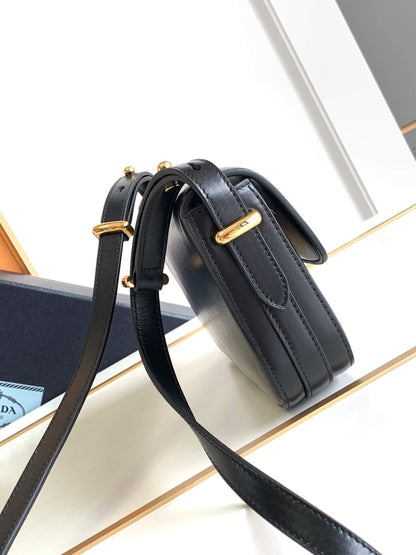 Prada Embleme Saffiano Shoulder Bag