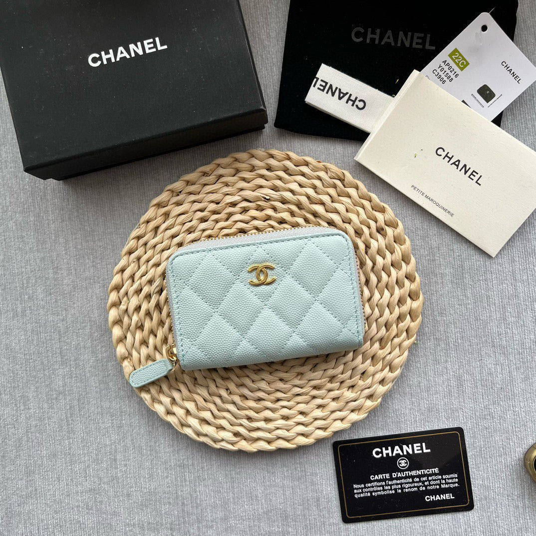 Chanel Zip Coin Purse