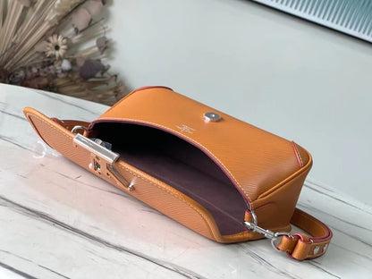 LV Buci Bag in Dark Brown