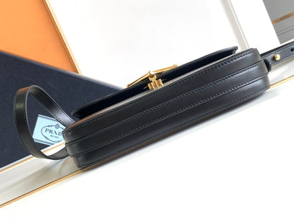 Prada Embleme Saffiano Shoulder Bag