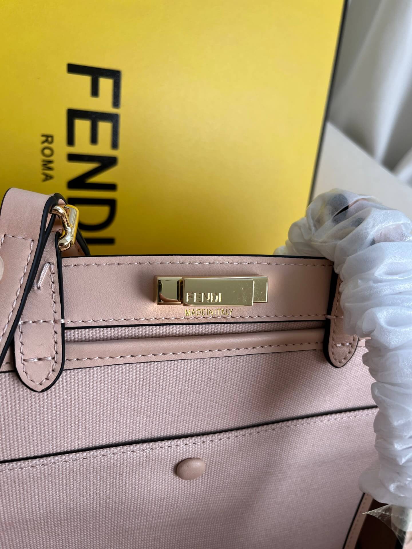 Fendi X-Tote Bag In Canvas Bag