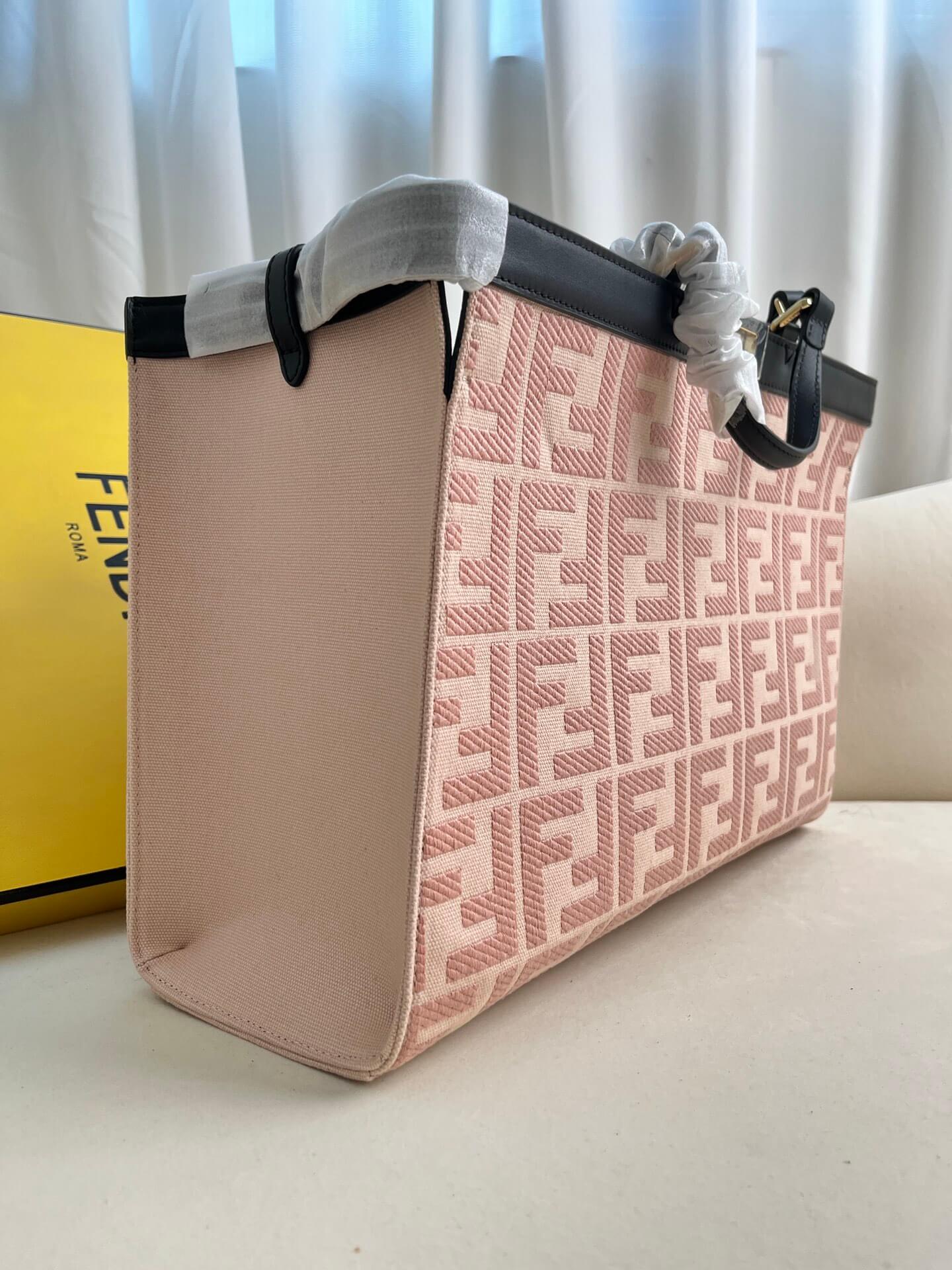 Fendi X-Tote Bag In Canvas Bag