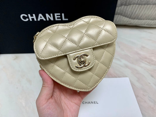 Chanel CC Love Heart Bag