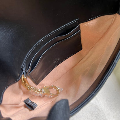 Gucci Mini GG Marmont Leather Shoulder Bag