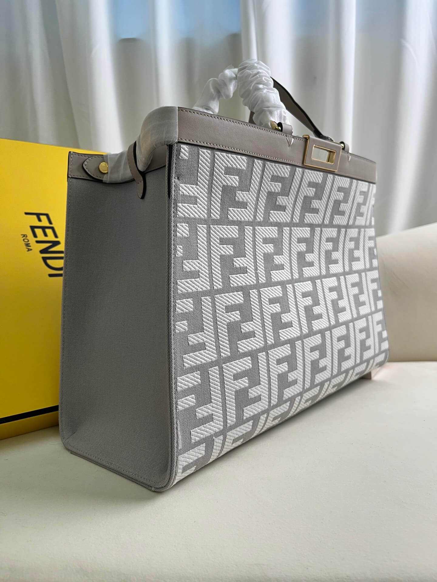 Fendi X-tote Bag In Canvas Bag