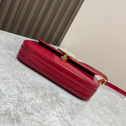 Prada Embleme Saffiano Shoulder Bag