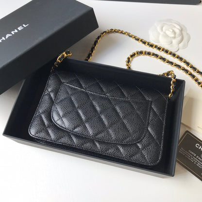 Chanel WOC Caviar Leather Bag