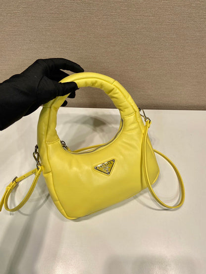 Prada Small Padded Yellow Bag