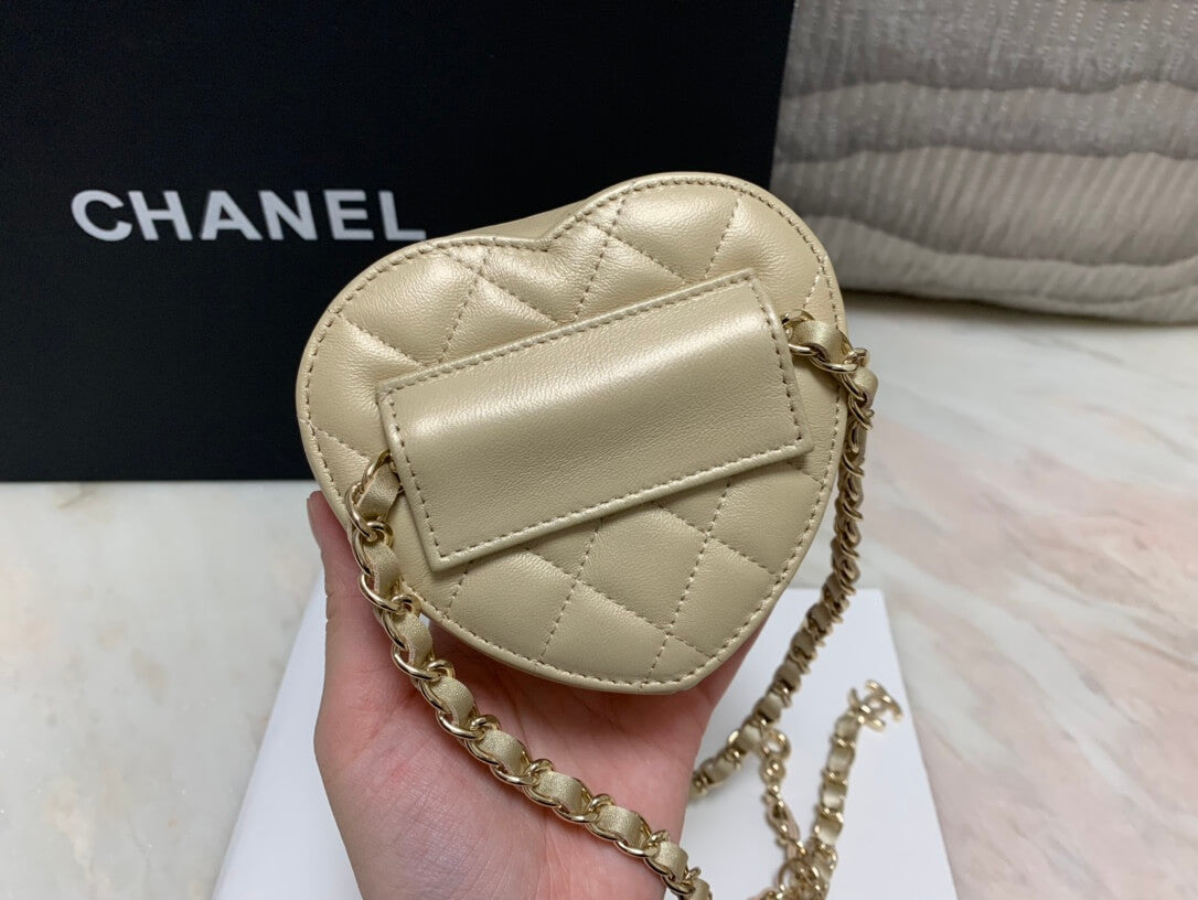 Chanel CC Love Heart Bag