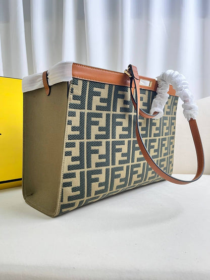Fendi X-tote Bag In Canvas Bag