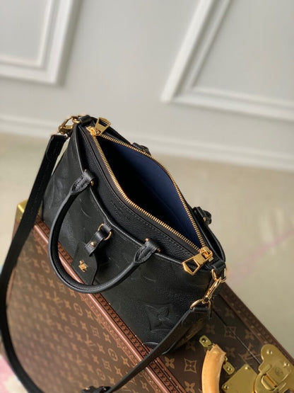 LV Trianon Bag In Monogram Empreinte Leather