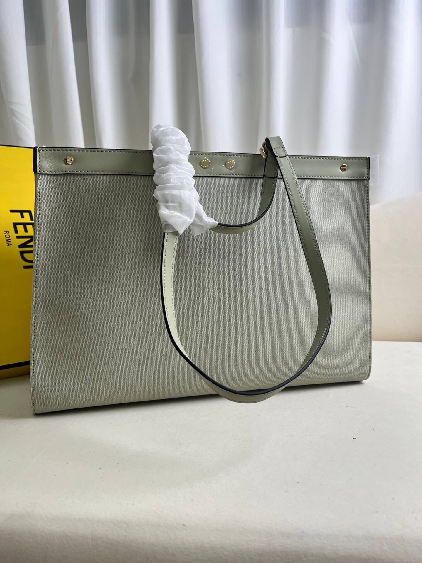Fendi X-tote Bag In Canvas Bag