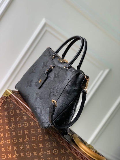 LV Trianon Bag In Monogram Empreinte Leather