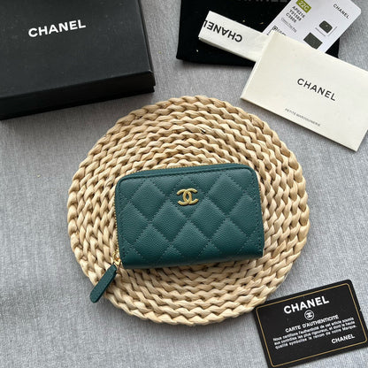 Chanel Zip Coin Purse