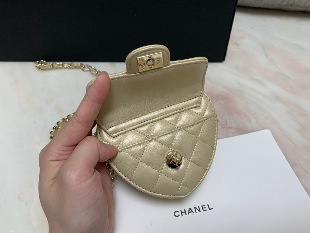 Chanel CC Love Heart Bag