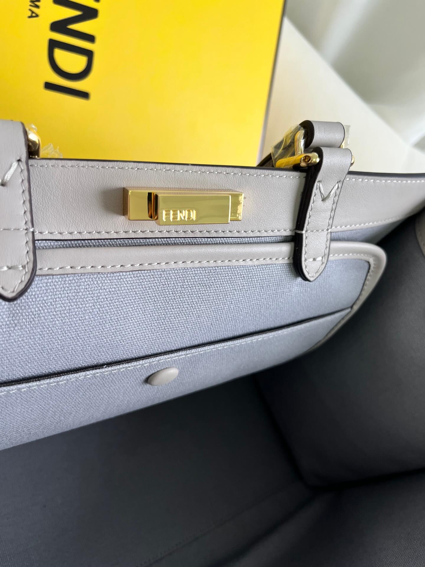 Fendi X-tote Bag In Canvas Bag