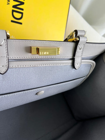 Fendi X-tote Bag In Canvas Bag
