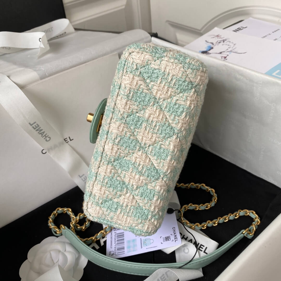 Chanel Matelasse 2 Way Top Handle Chain Bag