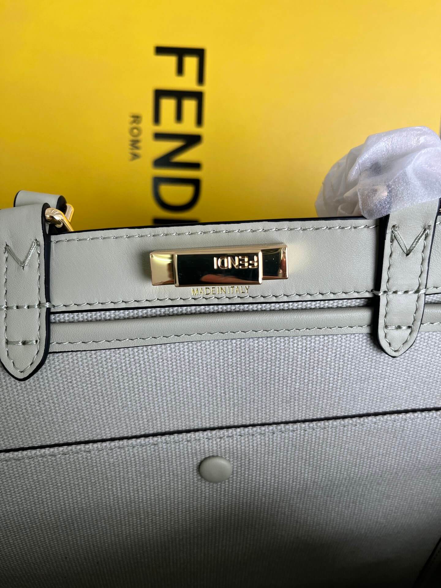 Fendi X-tote Bag In Canvas Bag