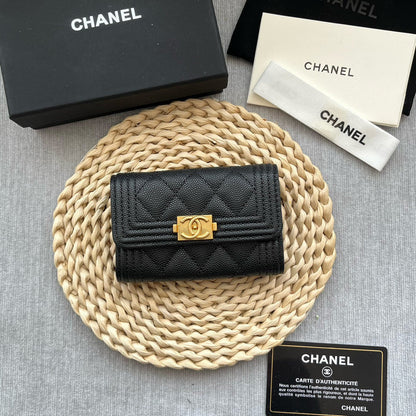 Chanel Caviar Wallet x Card Holder
