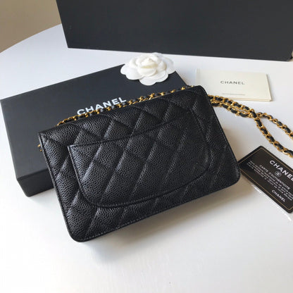 Chanel WOC Caviar Leather Bag